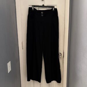 Black Wide Leg Dress Pants